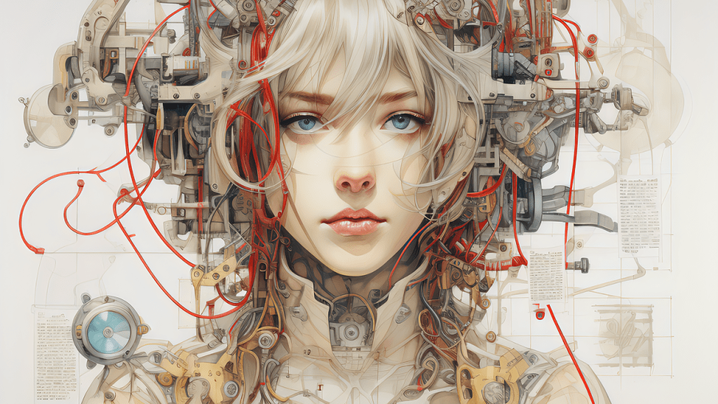 https://pixabay.com/illustrations/ai-generated-woman-robot-manga-8303928/