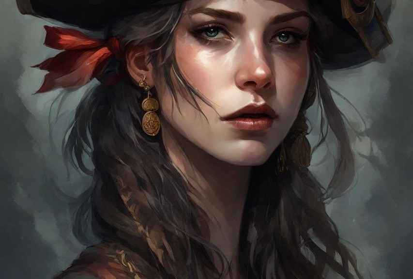 https://pixabay.com/illustrations/ai-generated-woman-pirate-young-8400683/