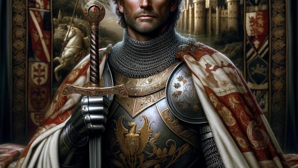https://pixabay.com/illustrations/ai-generated-camelot-fantasy-knight-8620813/
