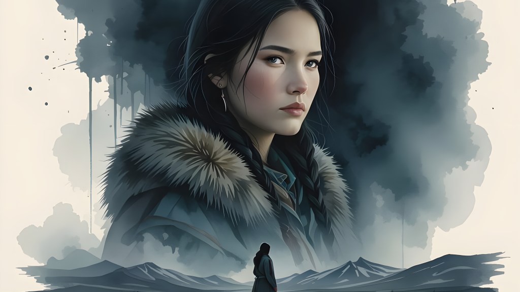 https://pixabay.com/illustrations/tundra-landscape-nature-woman-9866601/