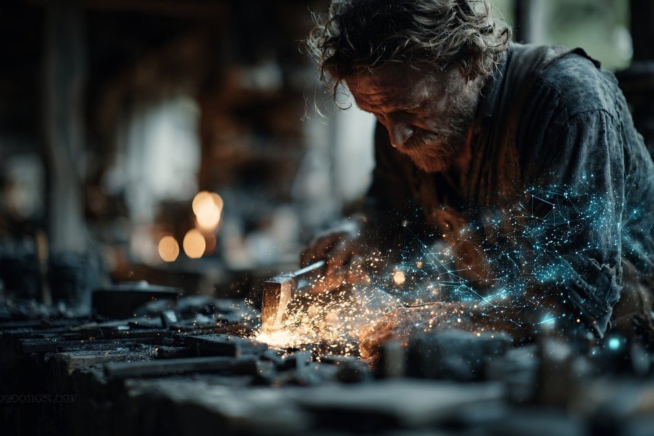 https://pixabay.com/illustrations/blacksmith-metal-sparks-forge-work-9956969/
