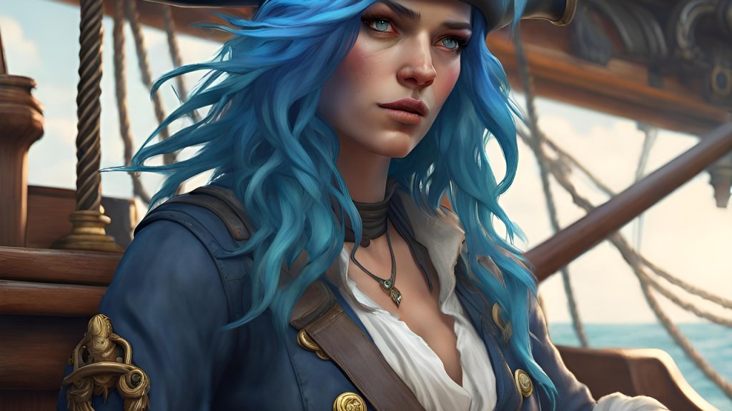 https://pixabay.com/illustrations/ai-generated-woman-pirate-ship-8582747/