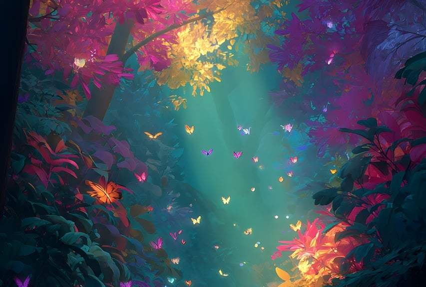 https://pixabay.com/illustrations/magical-colorful-fantasy-forest-10248414/