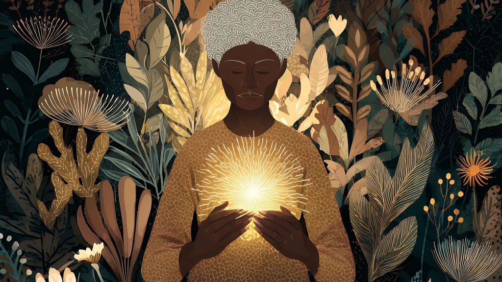 https://pixabay.com/illustrations/woman-light-foliage-plants-holding-9803216/