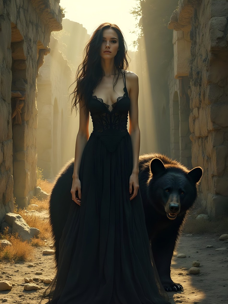 https://pixabay.com/illustrations/ai-generated-woman-bear-goth-9413244/