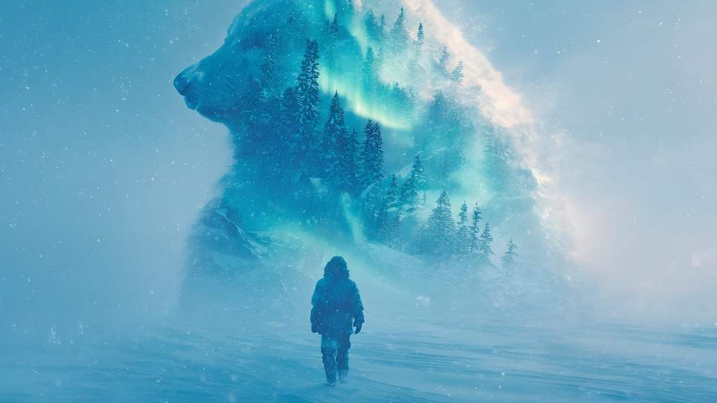 https://pixabay.com/illustrations/polar-bear-double-exposure-aurora-10260856/