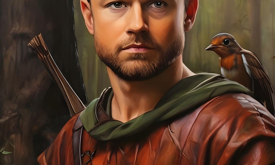 https://pixabay.com/illustrations/ai-generated-robin-hood-outlaw-8586747/