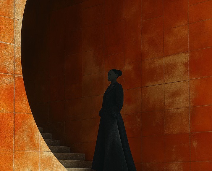 https://pixabay.com/illustrations/woman-ladder-design-shadow-dark-9302631/