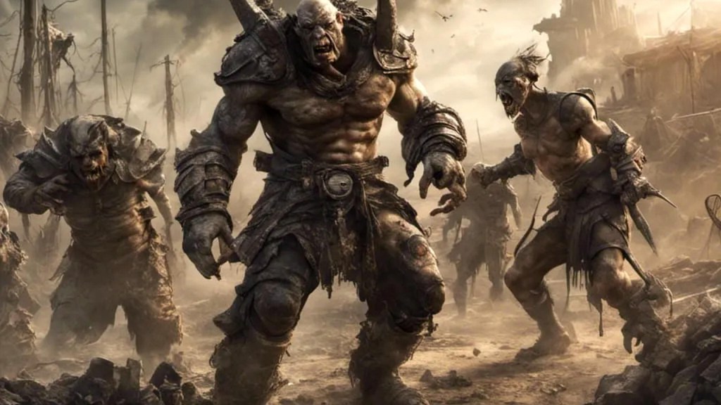 https://pixabay.com/illustrations/ai-generated-battlefield-orc-alien-8208479/
