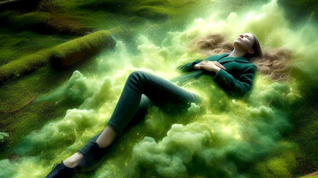 https://pixabay.com/illustrations/ai-generated-woman-forest-fog-8622772/