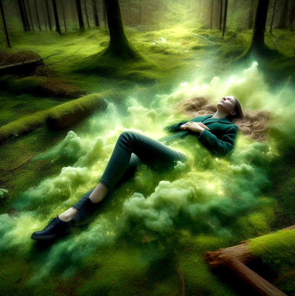https://pixabay.com/illustrations/ai-generated-woman-forest-fog-8622772/