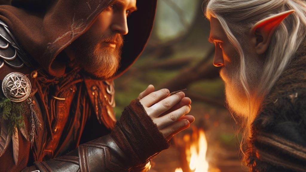 https://pixabay.com/illustrations/camp-camping-sword-elf-elves-8907534/